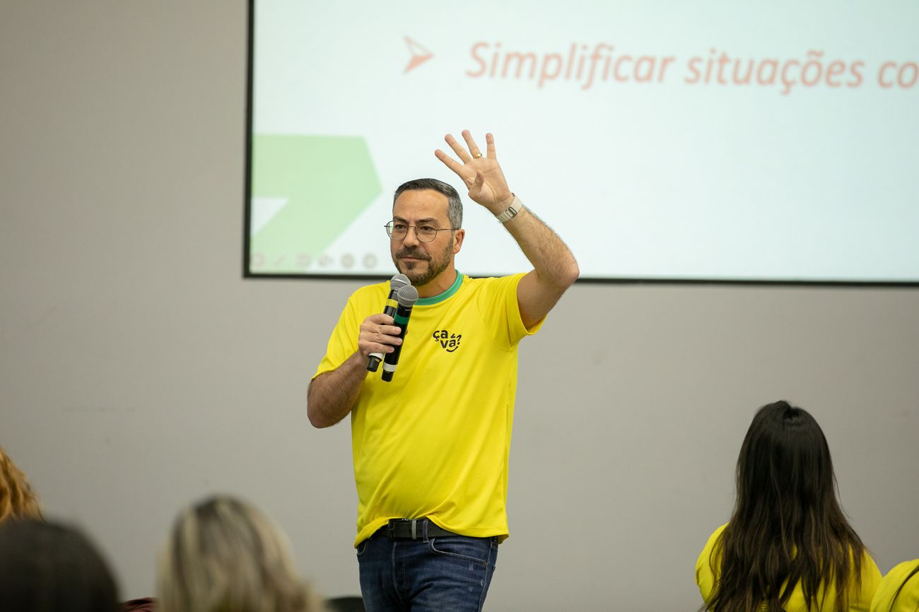 Kiko Campos no ÇaVa RH, encontro do time de RH, nov/2022
